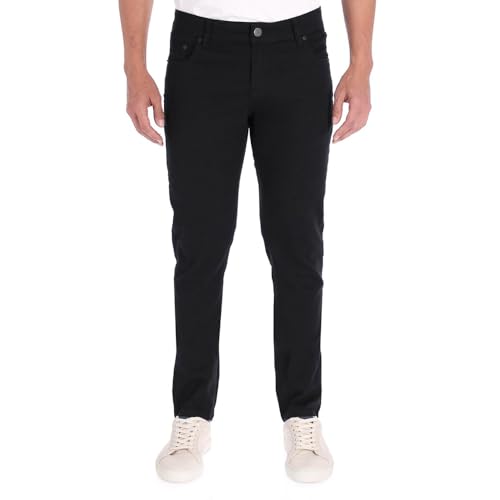 Opiniones y reviews de Pantalon de Gabardina Negro - 5 favoritos. 46 Holstone Pantalón de Gabardina para Hombre Corte Jean Slim | Ropa Casual y Formal para Oficina | Cómodo, Elegante y Duradero (MX/US, Cintura, 36, Regular, Negro)