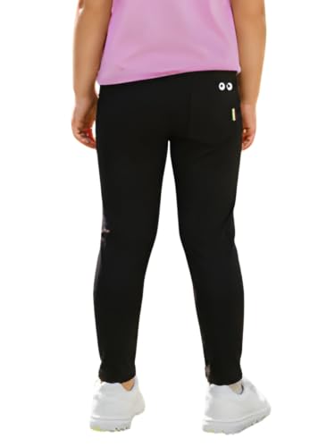 Image of Pilolo Kids Soft Cotton Lycra Solid Ankle Pocket Leggings for Girls