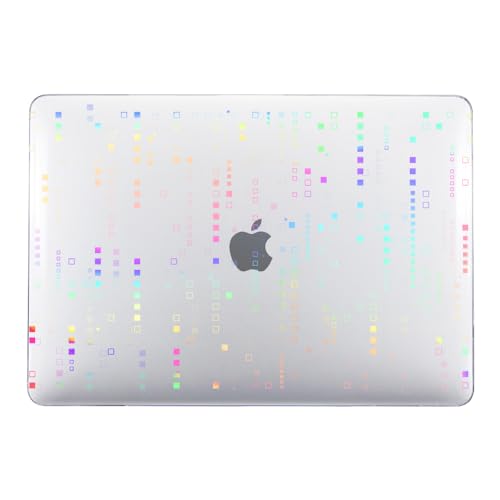 Housse rigide MacBook Air 13 M2 et protège-clavier transparent JZ Case LT30