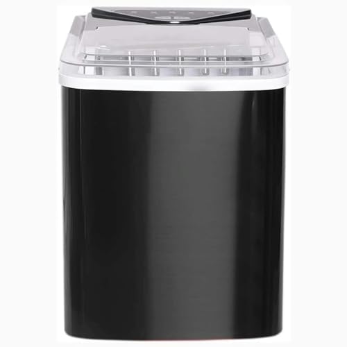 Fabricadora de hielo portátil de acero inoxidable 26 lbs/día miniatura 4