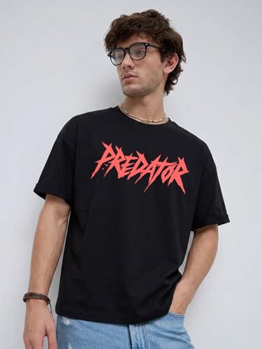 Image of Stylish Oversize T-Shirt for Men | Round Neck Printed Oversize T-Shirt