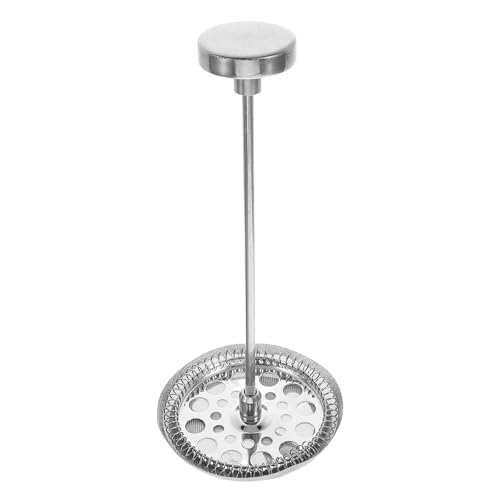Ciieeo Juego de Accesorios para Cafetera de 600ml, Filtro Cónico de Acero Inoxidable 304 con Malla Fina, Disco y Tornillo de Repuesto para Prensa Francesa, Cesta para Filtrar Café y Té