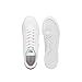 Lacoste Men's Carnaby Cup Sneaker, White & Navy Red, 8