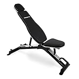 MSPORTS Hantelbank Premium Multifunktion mit verstellbarer Schrägbank - Fitnessbank bis zu 200kg Sport Hantelbank