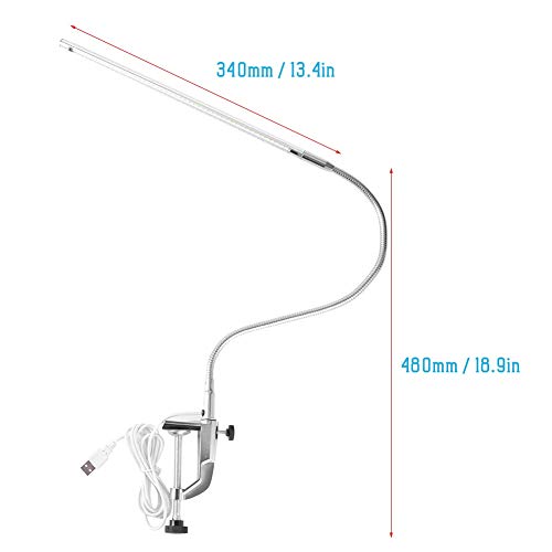 Lampe manucure LED réglable et clip light pour table de tatouage - 6