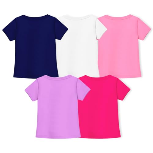 Image of Trampoline Girls Half Sleeves Regular Fit T-Shirt Pack of 5