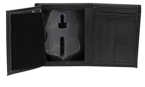 Baltimore Police Recessed Badge Wallet (Cutout PF135, 3.35 inches tall)4