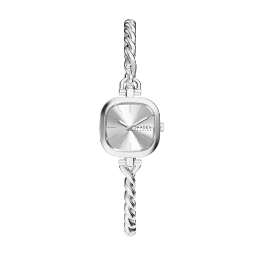 Image of Skagen Mellem Lille Three-Hand Stainless Steel Watch for Women