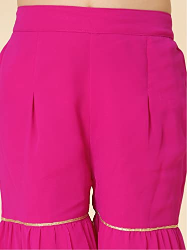 Image of A.T.U.N. (ALL THINGS UBER NICE) Girls Sharara Set