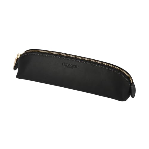 [コーチ] ポーチ ペンシルケース COACH Leather Pencil Case CF152 IMBLK IM/Black [並行輸入品]のサムネイル