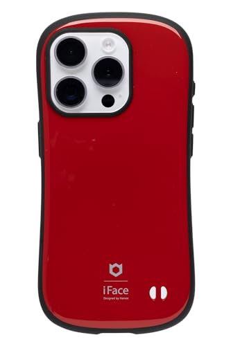 iFace First Class Pure iPhone 15 Pro ケース (ピュアレッド)【アイフェイス アイフォン15pro 用 アイフォン15プロ iphone15プロ 用 カバー 韓国 耐衝撃 ストラップホール】