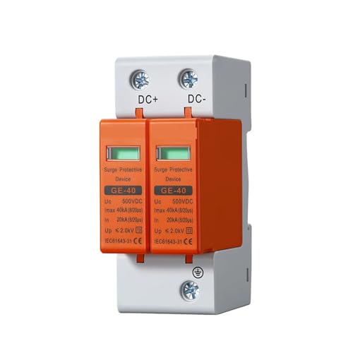 Protector de sobretensiones DC 800V dispositivo SPD 20-40kA naranja para paneles solares 2