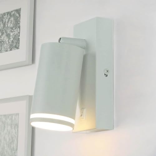 Aplique de lectura interior para cama y sofá foco orientable GU10 metal blanco 2