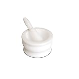 Mortero macizo de 10 cm de altura y 12,5 cm de diámetro, con paredes de 10 mm de grosor máximo y Sólido Mazo de 20 cm de largo y 5 cm de diámetro Especialmente indicado para cocinas profesionales e ideal para quien gusta de contar en su hogar con utensilios de calidad y durabilidad máxima