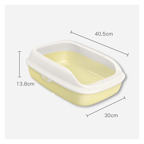 Bandeja sanitaria para gatos rosa semi cerrada profunda miniatura 6