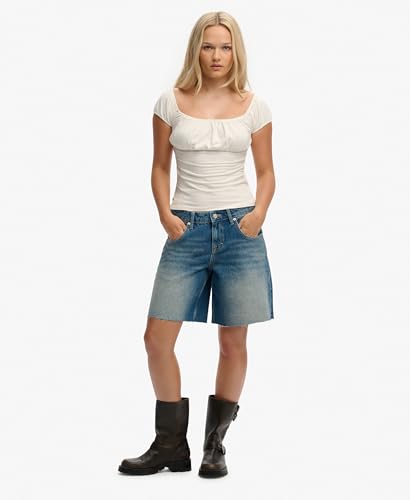 Superdry Femme Top Froncé Athletic Essentials - vue 4