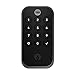 Yale Security Assure Lock 2 Touch Deadbolt, Black Suede Keyed Smart Entry Door Lock with Wi-Fi Connected Keypad and Fingerprint Scanner for Code Entry and Remote Access, YRD410-F-WF1-BSP