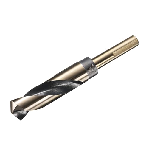 uxcell 7/8' Reduced Shank 3-Flat M35 5% Cobalt Drill Bit