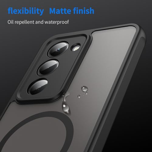 Image of Compatible with REDMI 15 (169mm) Case Cover,Compatible with MagSafe,Anti-Fall,Compatible with Xiaomi Redmi 15 (169mm) 25057RN09E Cell Protective Phone Case Black