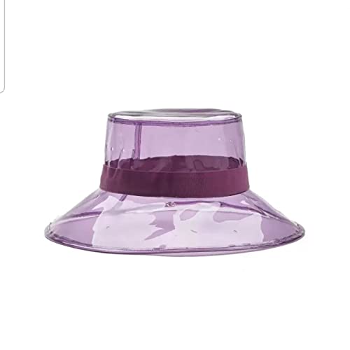 BAOZENGMUY-Chapeau-Bob-Mode-Chapeau-De-Soleil-Seau-Chapeau-Casquettes-Femmes-Haute-Rue-Ete-Plage-Chapeau-Transparent-Pare-Soleil-Impermeable-Pluie-Chapeau-pour-Hommes-Dames