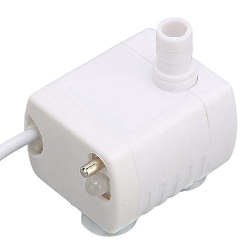Bomba silenciosa para fuente de agua de mascotas USB 5V miniatura 4