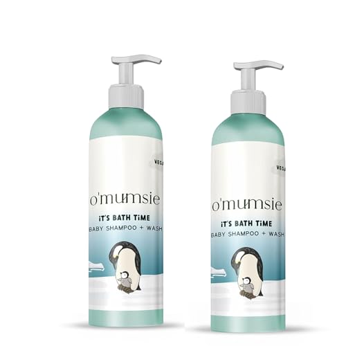 Image of O'mumsie- Bathing Baby Shampoo + Wash (250 X 2)