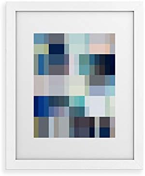 Deny Designs Mareike Boehmer Framed Art Print, White Classic (8" x 10"), Nordic Combination 30