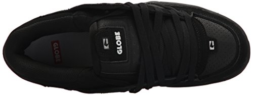 Image of Globe Men's Fusion Shoe, Black /Black /Silver Grey, 6 M US