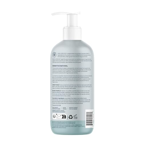 Image of ATTITUDE Baby 2-in-1 Shampoo and Body Wash, EWG Verified, Plant- and Mineral-Based Ingredients, Vegan Products for Sensitive Skin, Unscented, 16 Fl Oz (Pack of 3)
