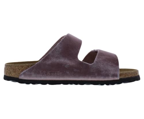Image of Birkenstock Arizona Narrow Unisex Shoes Size 6, Color: Lavender /Amethyst