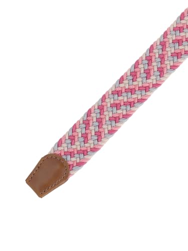 Unisex Braided Stretch Belts, Multicolored Elastic Woven Golf Jean Belt Waistband for Men and Women3