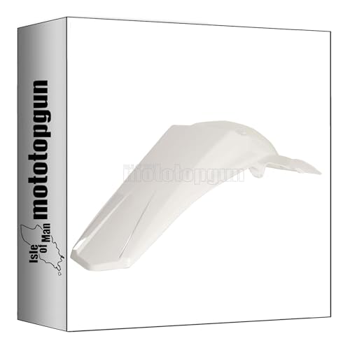 Garde-boue arrière blanc Acerbis 0009137.030 pour moto Yamaha YZ 450 F de 2006 à 2009
