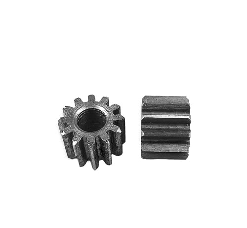 Bevel Gear Pinion Hardware Mechanical 1pcs Spur Gear 1M8/12/13/14T Process Hole 6mm Pinion Gear Motor Gear Total Height 10mm(1M 13 Teeth)