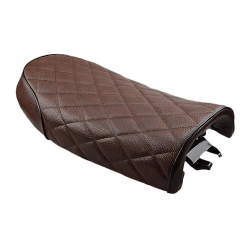 Asiento de motocicleta retro con base plana impermeable para motos CB750 y CB550