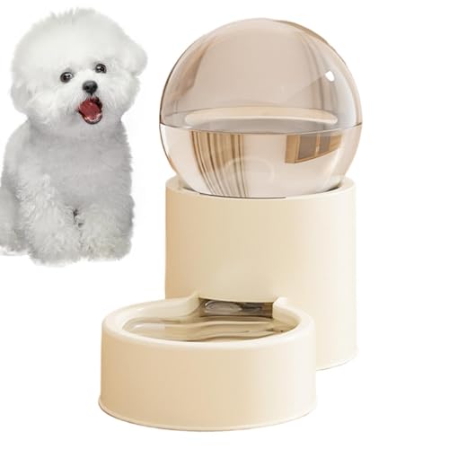 Doiyislem Distributeur Automatique de Nourriture pour Animaux - Distributeur Automatique d'eau pour Chien,Fontaine à Eau Animaux d'Intérieur - Idéal pour Week-End Voyage Jardin Terrasse Intérieur