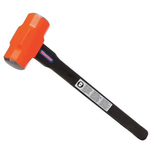Westward, 22XP72, Sledge Hammer, 14 lb, 36 in, Rubber/Steel