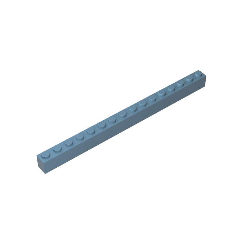 XYEIUGO 2465 Basic Bricks Brick 1x16, Sand Blue, 10 PCS — image 1