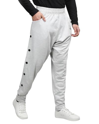 Image of CHKOKKO Men's Regular Fit Mid Rise Casual Track Pant Lower with Pocket