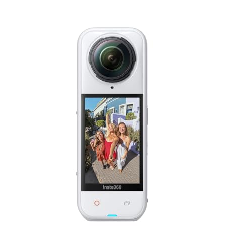 Insta360 X5 - Cámara de acción Impermeable 8K 360° con Lente reemplazable y...