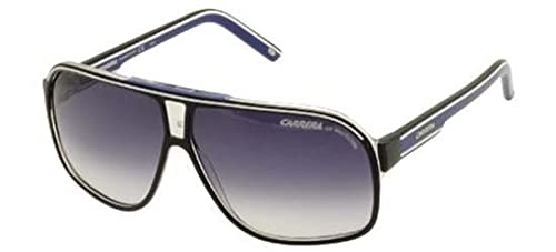 Carrera Grand Prix 2 Sunglasses, T5C/08 BKCR BKWHTBL, 64 Unisex