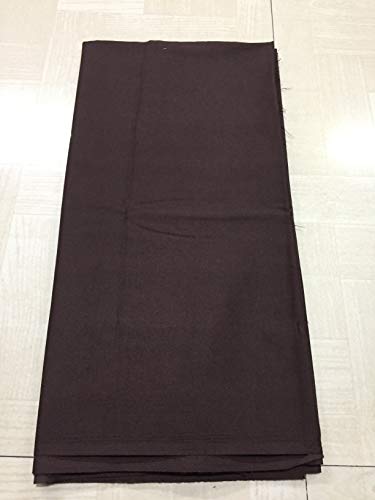 Image of BKRKJ Women's Lizibizi Cotton Unstitched Dress Material Plain Fabric by Meter for Sewing Suit,Salwar,Blouse,Shirt,Kurta,Pyjama,Pathani,Kameez,Chudidar,Patiyala (Coffee Brown 26, 1 Meter)