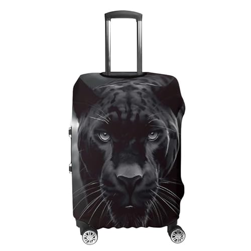 Animal Panther Luggage Cover, Washable Elastic Suitcase Cover Protector Fit 18-32 Inch Luggage4