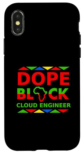 Dope Black Cloud Engineer Proud Black ProfessionalLA X}zP[X iPhone X/XS p