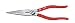 Produktbild Wiha Flachrundzange Classic mit Schneide gerade Form (26721) 200 mm