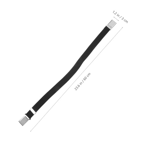 NOLITOY 2pcs Waist Belt Replacement with Magnetic Buckle Adjustable Elastic Waistband for Boys and Lightweight Comfortable Accessory for School Uniforms and Daily Wear4