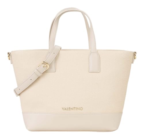 Valentino bolso shopper Atena Shopping Bag Naturale/Ecru beige