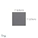 Silver Square Scratch Off Stickers Labels 1 Inch Make Your own Scratch-Off Cards 100 Pack My Scratch Offs