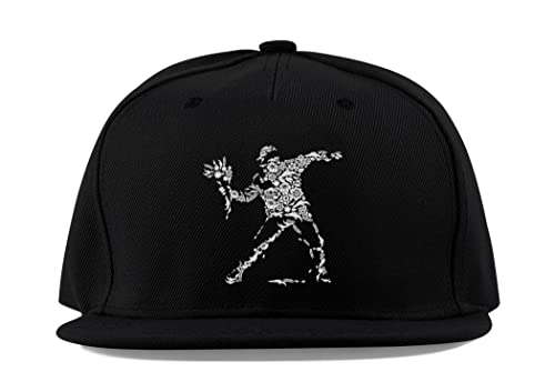 Casquette Banksy de baseball noire pour un style streetwear urbain