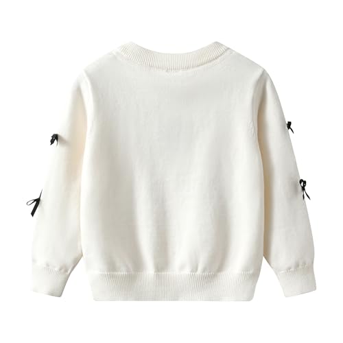Image of Rolanko Girls Cardigan Sparkling Sequin Kids Knit Button Up Sweater Cardigan Long Sleeve 4-11 Years
