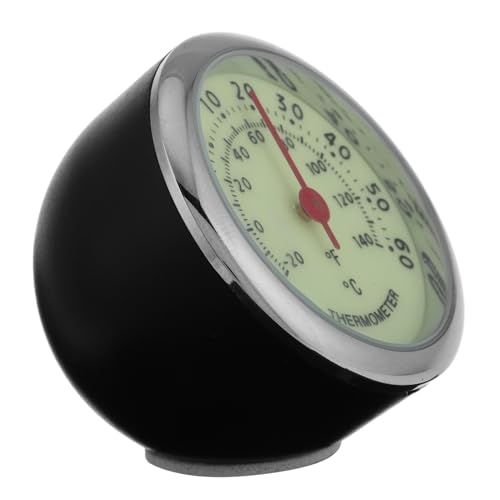 SOLUSTRE Car Thermometer with Accurate Temperature Gauge for Auto Dual Temperature Readings for Interior and Exterior Compact Design for Convenient Outdoor Use